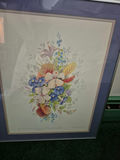 Three framed floral art prints - thumbnail 3 of 8