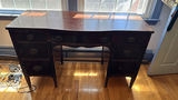 Wooden Desk with Seven Drawers - thumbnail 1 of 3