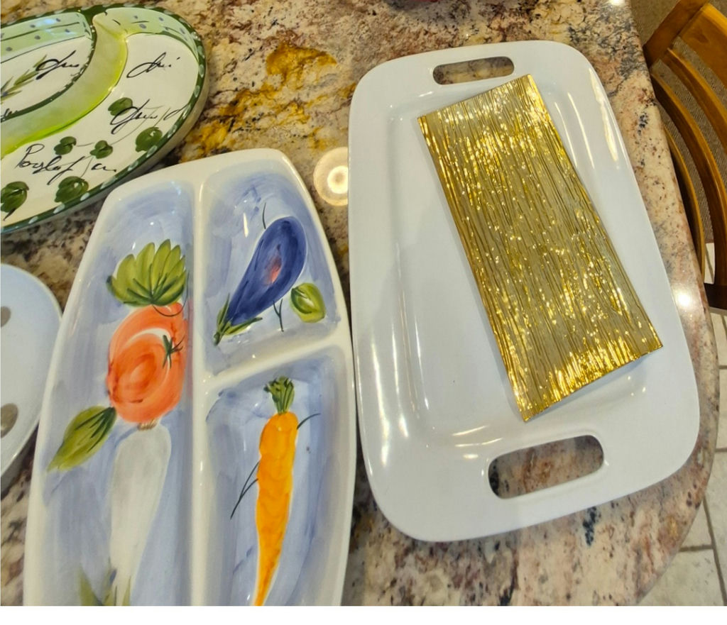 Ceramic dinnerware and serveware set - image 3 of 9