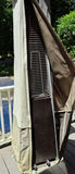 Outdoor quartz glass tube patio heater with cover - thumbnail 1 of 4