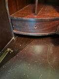 Antique serpentine-front secretary chest - thumbnail 2 of 7