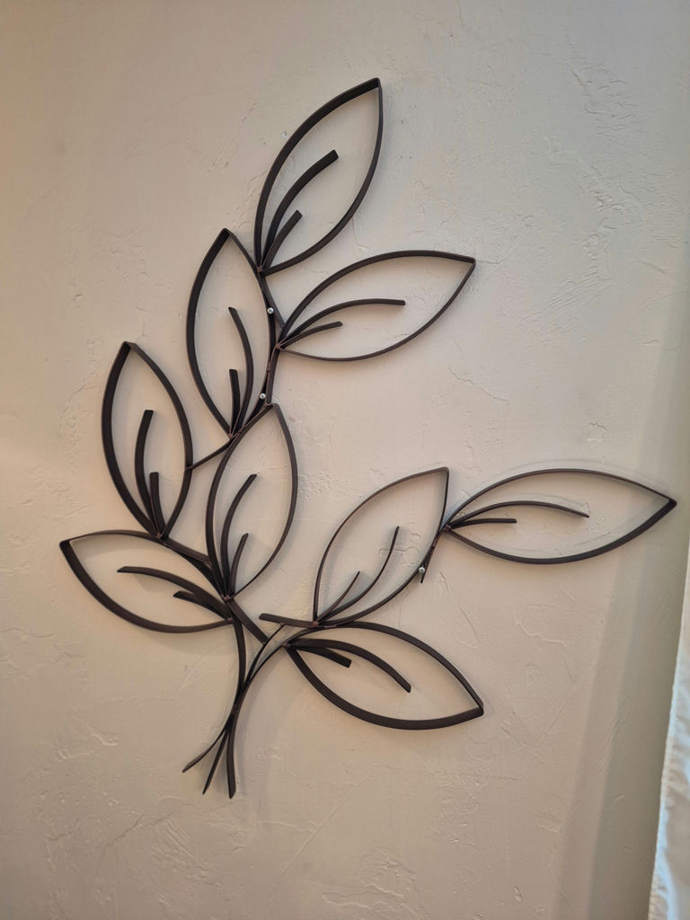 Metal Leaf Wall Art Set - image 2 of 2
