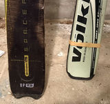Two Pairs of Alpine Skis with Ski Poles - thumbnail 4 of 5