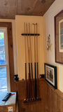 Brunswick Pool Table with Billiard Balls and Cue Sticks - thumbnail 5 of 6