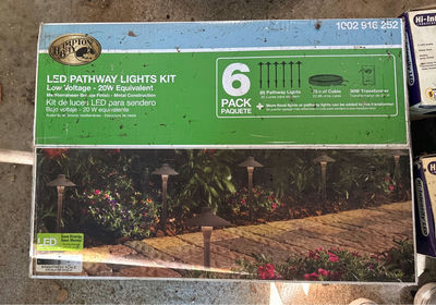 Westinghouse Hi-Intensity LED Landscape Lights and Hampton Bay LED Pathway Lights Kit - Image 1 of 5