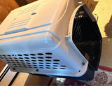 Hard-Sided Plastic Pet Crate with Wire Door - thumbnail 2 of 2