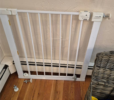 Three white adjustable Baby Safety Gates - Image 1 of 3
