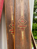 Vintage Cross Country Skis w/ Poles  - thumbnail 3 of 7