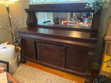 1800's Mahogany Buffet Table - thumbnail 9 of 14