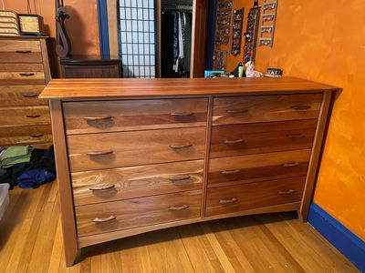 Cherry 8 Drawer Dresser  - Image 1 of 3