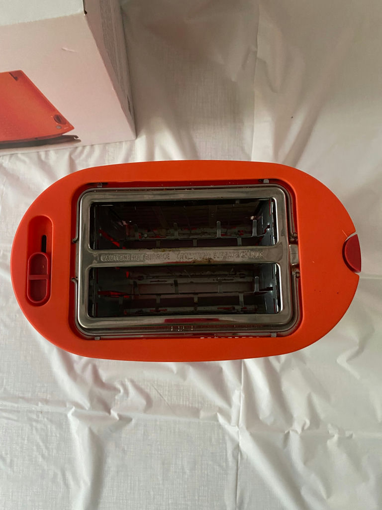 Orange Bodum MoMA Bistro 2-Slice Toaster - image 5 of 6