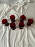 Anchor Hocking Royal Ruby Red Glasses - thumbnail 1 of 2