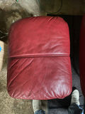 Palliser Red leather Recliner & Ottoman - thumbnail 10 of 10