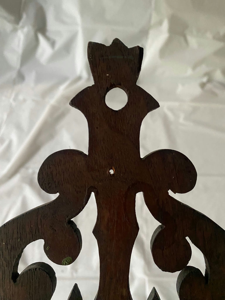 Walnut Decorative Shelf - image 5 of 5