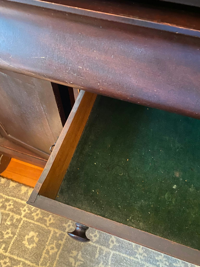 1800's Mahogany Buffet Table  - image 7 of 14