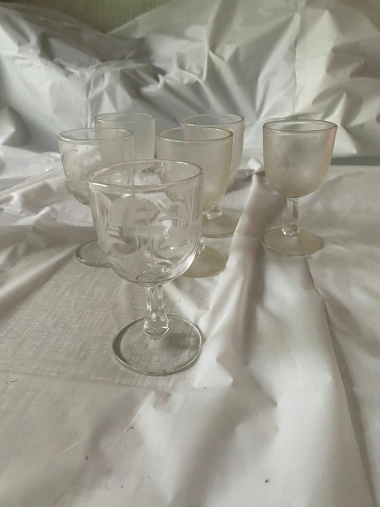 Small Stemmed Glass Set - image 2 of 2