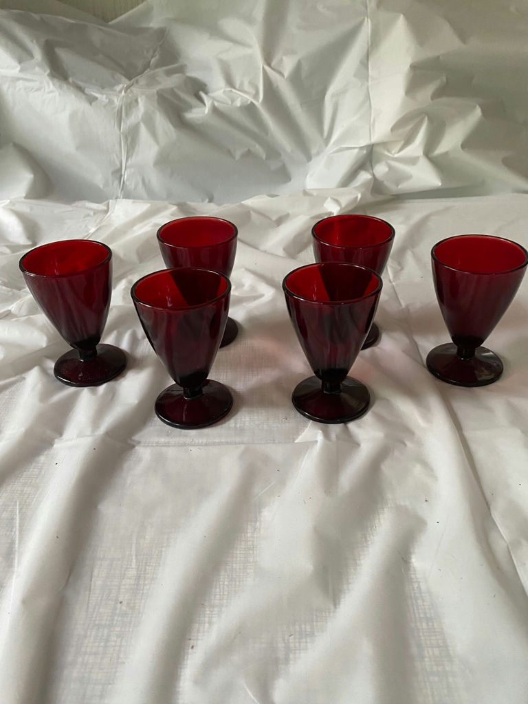 Anchor Hocking Royal Ruby Red Glasses - image 2 of 2