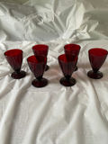 Anchor Hocking Royal Ruby Red Glasses - thumbnail 2 of 2