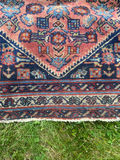 Pink & Blue Persian-Style Rug - thumbnail 2 of 3