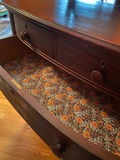 Mahogany High Boy Dresser w Mirror  - thumbnail 7 of 7