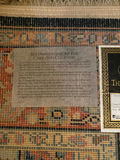 Karastan Navy Heriz Oriental Area Rug with Pad - thumbnail 6 of 7