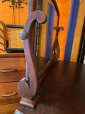 Mahogany High Boy Dresser w Mirror  - thumbnail 5 of 7