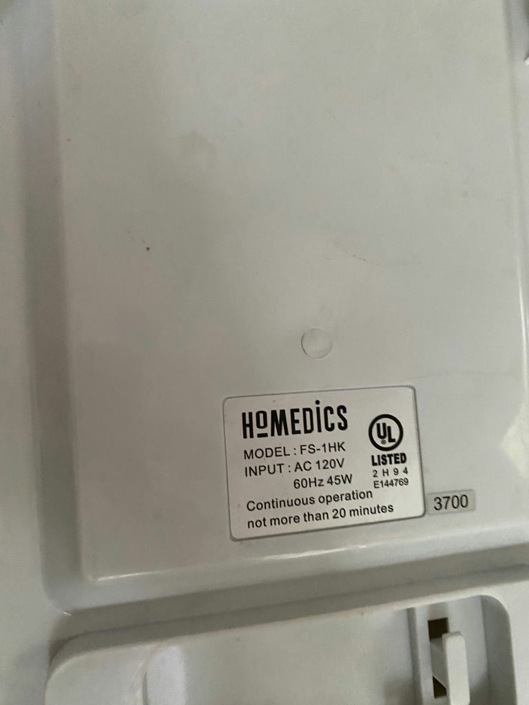 HoMedics Foot Spa Massager w heat&infrared - image 3 of 3