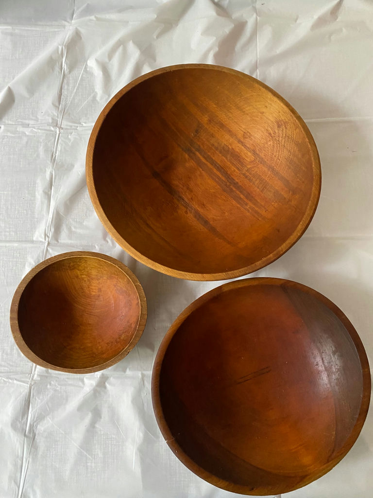 Wooden Nesting Bowls  - image 2 of 3