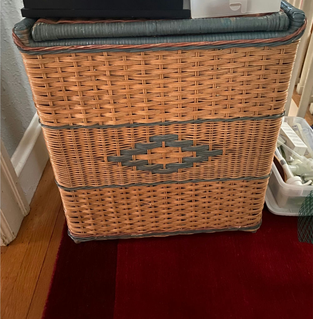 Wicker Hamper  - image 1 of 2