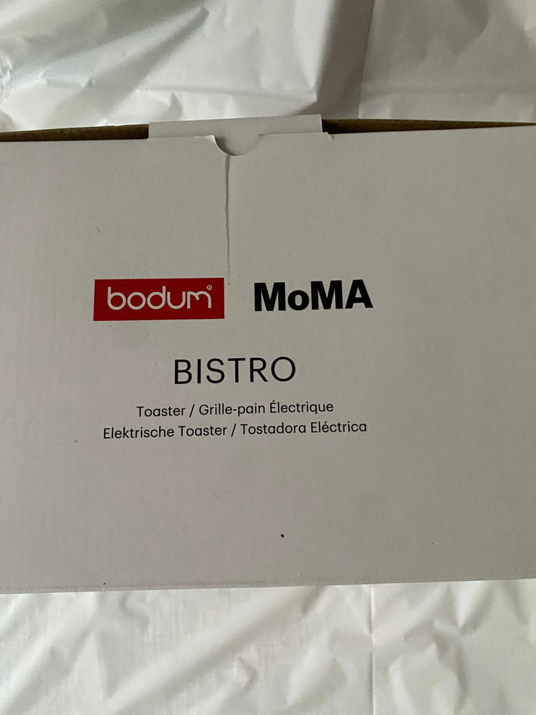 Orange Bodum MoMA Bistro 2-Slice Toaster - image 3 of 6