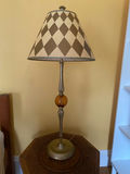 Checkered Lamp - thumbnail 1 of 5