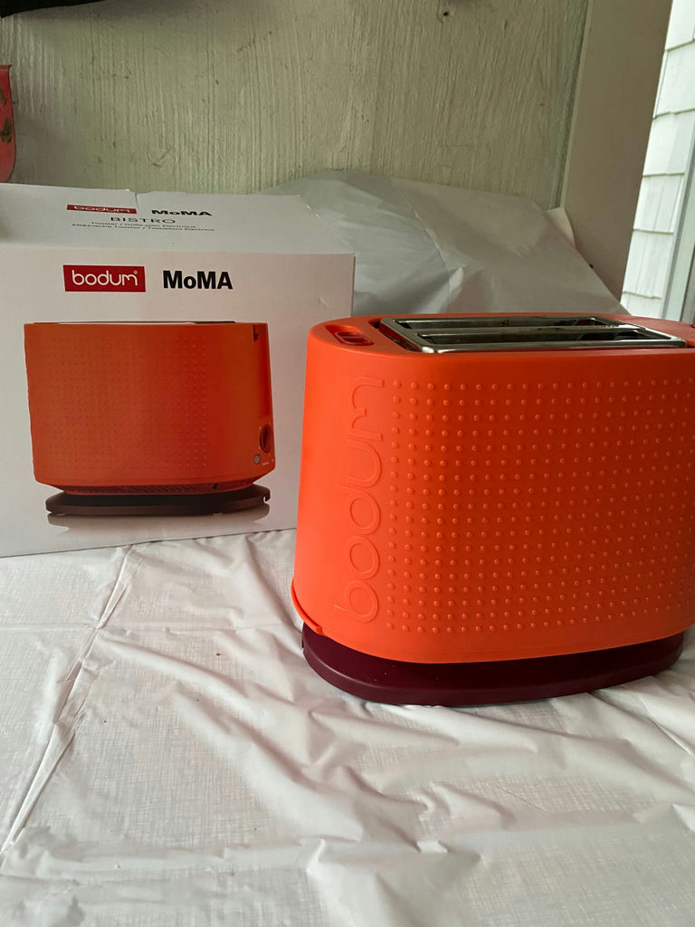 Orange Bodum MoMA Bistro 2-Slice Toaster - image 1 of 6