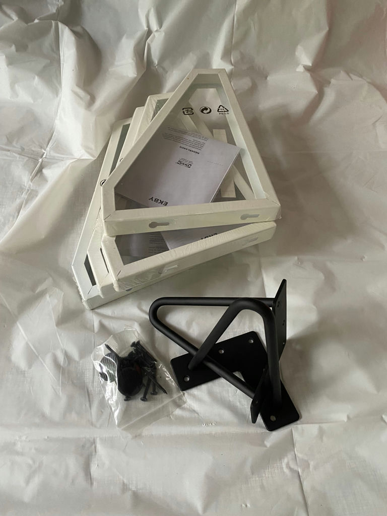 Pin Legs & Ikea Brackets  - image 3 of 3