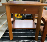 Danish Cherry Side Table - thumbnail 1 of 4