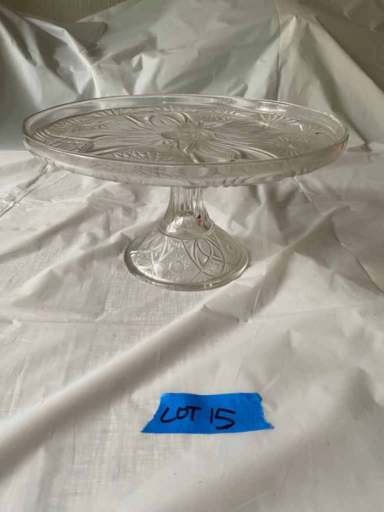 Glass Cake Tray - image 2 of 2