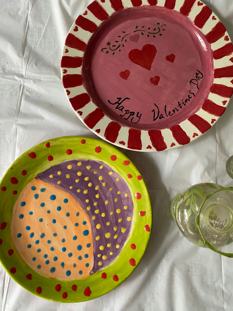 Hand Painted Lot  - image 4 of 4