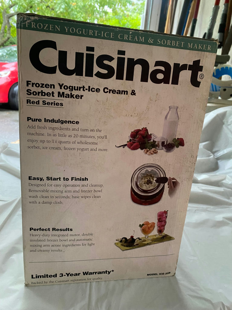 Cuisinart Frozen Yogurt-Ice Cream & Sorbet Maker w/ Bowl - image 2 of 6