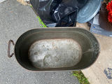 Antique Copper Boiler Tub - thumbnail 2 of 3