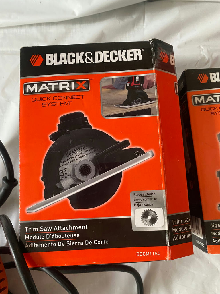Black & Decker Matrix Jigsaw & Trim Saw Attachments - image 4 of 4