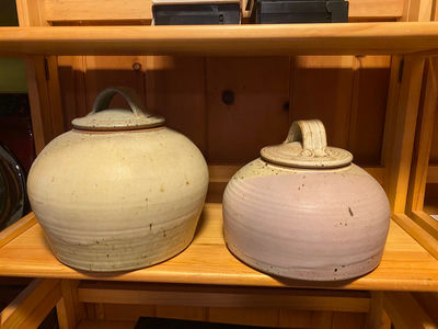 Jeff Zamek Lidded Vessels  - Image 1 of 9