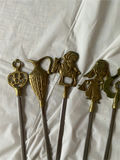 Brass Vintage Turkish Kebab Skewers - thumbnail 3 of 3