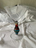 Multicolored Stemmed Glasses - thumbnail 1 of 2