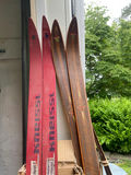 Vintage Cross Country Skis w/ Poles  - thumbnail 1 of 7