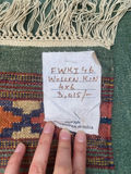 Handwoven Cotton Kilim Rug - thumbnail 2 of 4