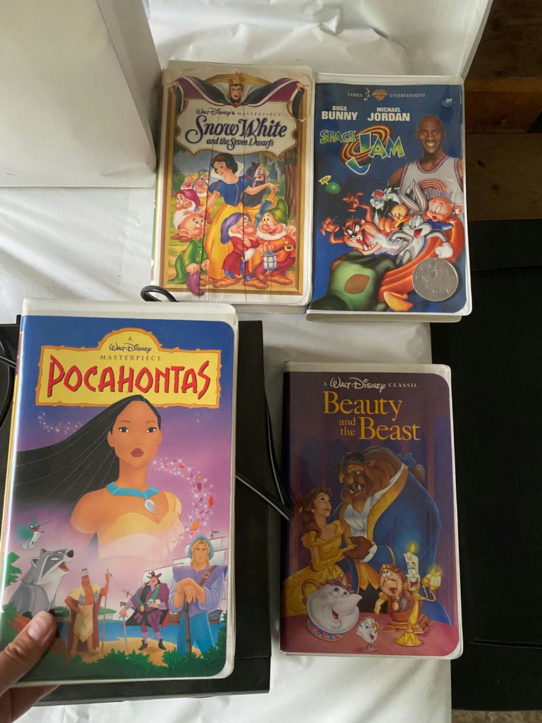VHS Player & VHS Tapes - image 2 of 3