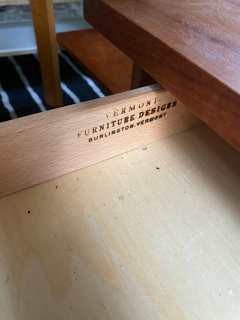 Vermont Furniture Designs Cherry Side Table  - image 3 of 6