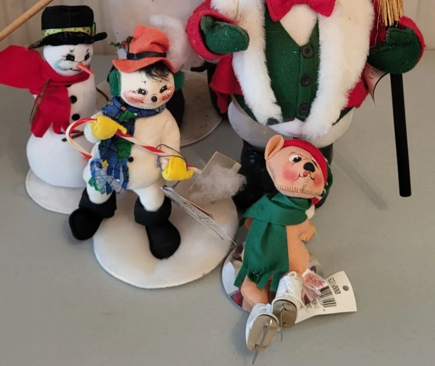 Annalee Snowman and Winter Holiday Figurines - image 2 of 2