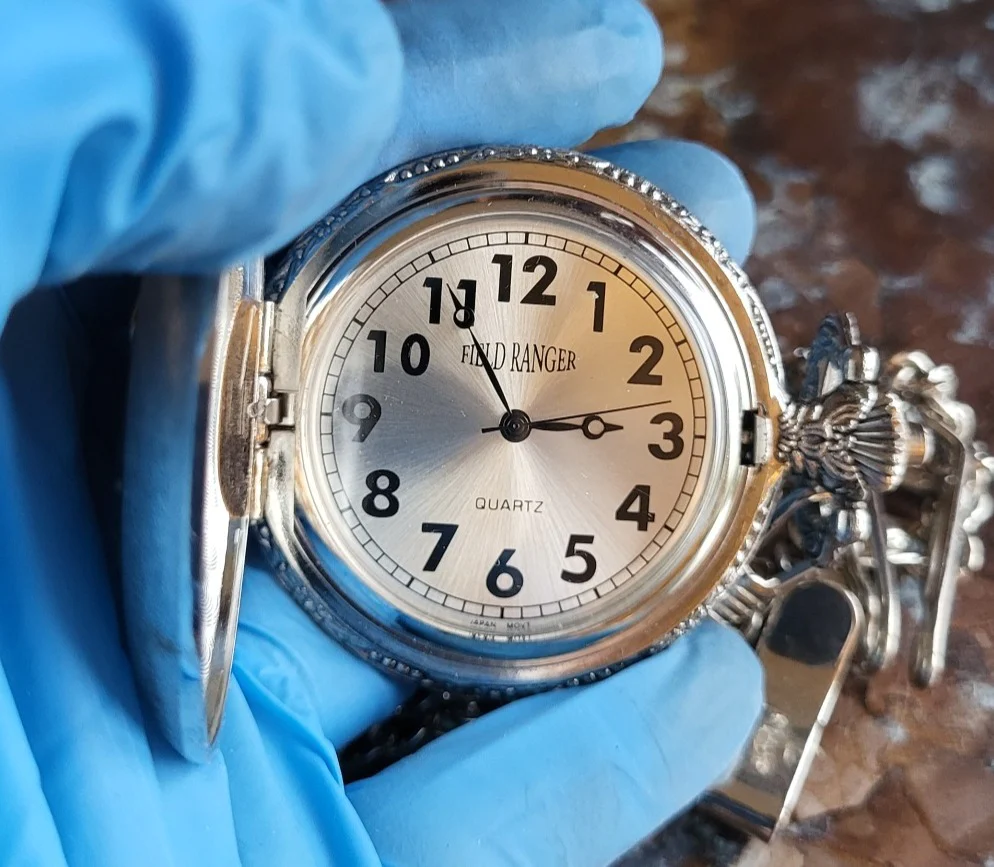 2 Silver Colored Pocket Watches - image 3 of 6