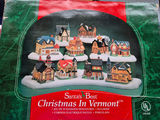 Santa's Best Christmas In Vermont Miniature Village Set - thumbnail 1 of 2