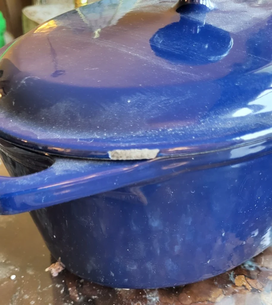 Metalutil Copperware & Enamel Dutch Oven - image 6 of 8